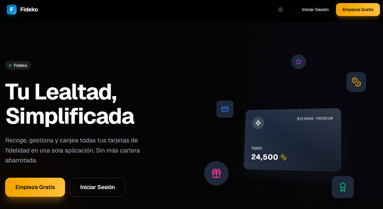 Fideko - Sistema de Fidelización de Clientes