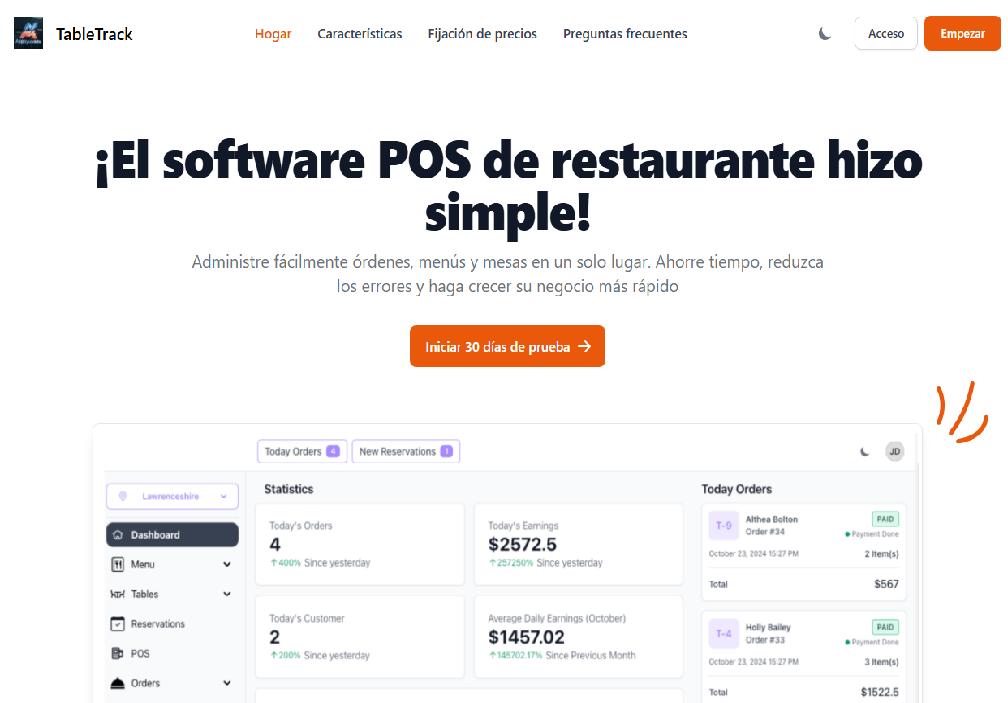 POS - Sistema POS para restaurantes